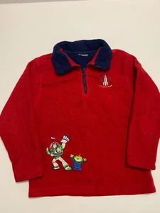 Disney Buzz Lightyear Pullover Sweater Embroidered Toy Story - Picture 1 of 8