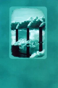 Funny HAPPY BIRTHDAY Card Smoke Stack, Factory, by American Greetings + Envelope - Picture 1 of 4