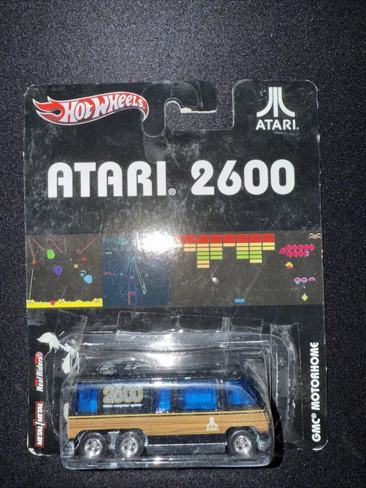 2012 HOT WHEELS ПОП-КУЛЬТУРА ATARI GMC MOTORHOME ATARI 2600 НАСТОЯЩИЕ РАЙДЕРЫ AR5 - Изображение 1 из 3