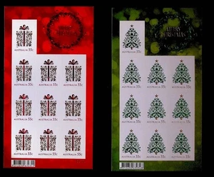 AUSTRALIEN SC 4008-13+4013A+4014A+4016A-20A NH AUSGABEN 2013 - WEIHNACHTEN (ZN25) - Bild 1 von 3