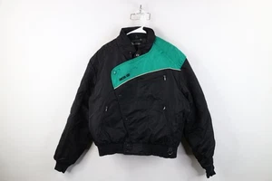 Vintage 80s 90s Arctic Cat Snowmobile Mens Large Spell Out Bib Racing Jacket USA - Picture 1 of 19