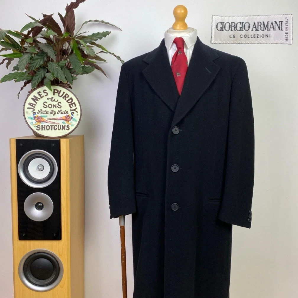 Giorgio Armani Overcoat Coats, Jackets & Vests for Men for Sale