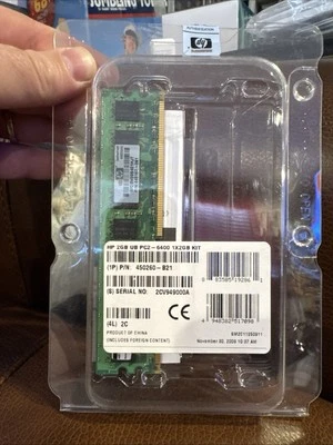 HP 460424-001 2GB PC2 6400 DDR2 ECC Memory 445167-061, 450260-B21 - Image 1 of 3