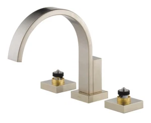 Grifo de baño de níquel cepillado Brizo Siderna Roman Tub Spout T67380-BNLHP Brilliance - Imagen 1 de 6