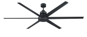 Flat Black 72"Ceiling Fan from the Mondo 72" Indoor Outdoor Collection - Picture 1 of 1