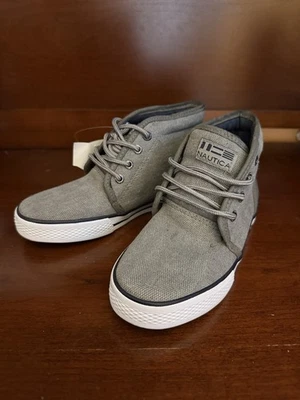 NÁUTICA Boys Shoes Size 1  Gray Color  Brand New - Image 1 of 4