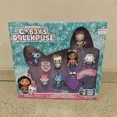 Juego de figuras de lujo Gabby's Dollhouse accesorio sorpresa aplicación gratuita nuevo Foto 1 de 4