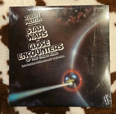 Zubin Mehta Conducts Suites from Star Wars And Close Encounters LP 1978 London - Imagem 1 de 2