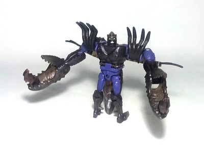 HASBRO VTG TRANSFORMERS BEAST WARS TRIPREDACUS SEA CLAMP ROBOT INCOMPLETE - Image 1 of 4