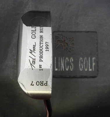 Maxfli Tad Moore 1st Production 1997 Putter Steel Shaft 88.5cm Length TAD Grip - Image 1 of 4