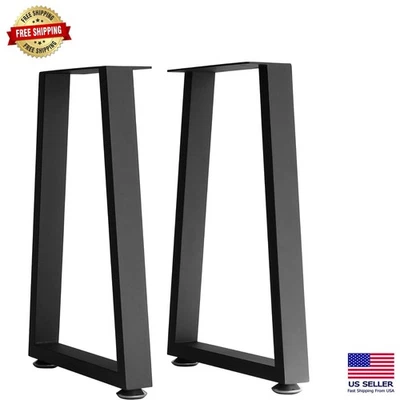 Patas de Mueble de Hierro 16" con Pies Ajustables - Soporta Capacidad 250kg Foto 1 de 4