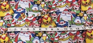 1 Yards & 30  Inches Michael Miller “Allover No Peeking” – Christmas Elve - Picture 1 of 3