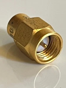 XRF MILITARY SPEC GOLD PLATED SMA TERMINATOR LOAD 1W 18GHZ (x1) fba10a71 - Picture 1 of 2