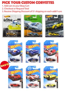 Hot Wheels 2018-2020 Corvettes Copo, C7, Greenwood, Roadster, 68, 69 - Tú eliges - Imagen 1 de 10