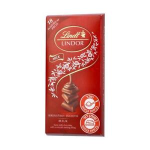 Lindt  Lindor Swiss Milk Chocolate Irresistibly Smooth Kosher Product 100g