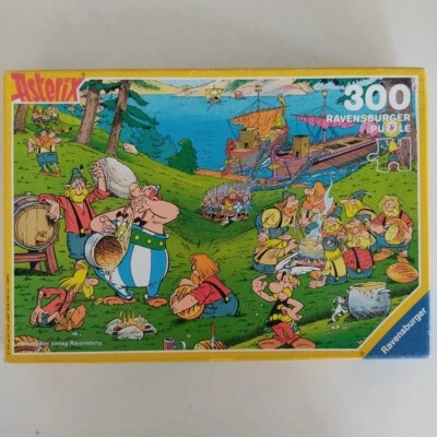Puzzle Asterix - Ravensburger - 300 Pezzi - Vintage 1990 Cm 43,3 x 36,2 Obelix - Immagine 1 di 4