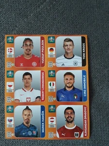 Tournament Edition Panini Uefa Euro 2020 6 Aufkleber Neu EM - Bild 1 von 2