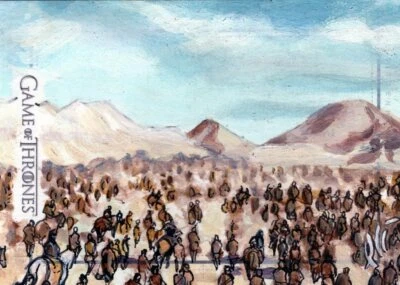 Game Of Thrones Valyrian Steel Packed Inserted Sketch Card by Lightfoot - Image 1 of 2