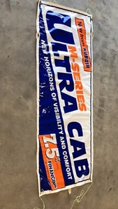 Genuine NOS Kubota M series tractor vintage dealership advertising banner - Picture 1 of 4