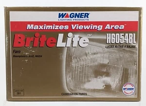 WAGNER BriteLite H6054BL Headlamp High/Low Beam Replaces 6052, H6054 - Picture 1 of 4