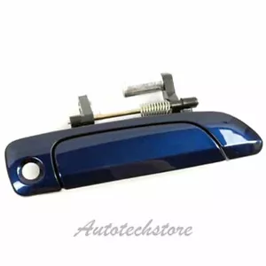 Front Right Passenger Outside Door Handle For 01-05 Honda Civic B96P Blue B3938 - Picture 1 of 3