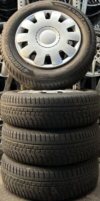 4 Orig VW Winterräder Stahl 215/65 R17 99V TIGUAN II Skoda Kodiaq KBA 44960 1771 - Bild 1 von 3