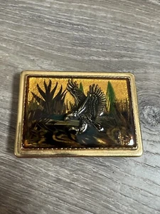 Vintage the beaver buckle co Eagle Gold Toned Bin 27 - Picture 1 of 2