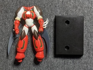 VINTAGE Bandai GETTER ROBO Gashapon HG Go Nagai SHIN GETTER ROBO Figure & Stand - Picture 1 of 5
