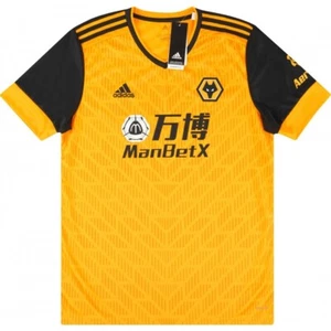 ADIDAS WOLVERHAMPTON WANDERERS 20-21 HEIMTRIKOT GELB FARBE XXLARGE ONLY HERREN - Bild 1 von 14