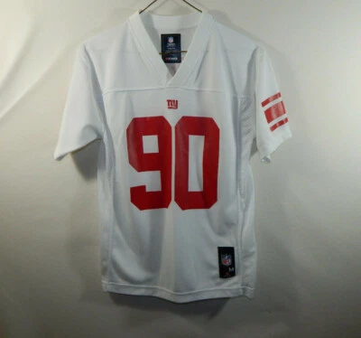 Camiseta de fútbol americano Jason Pierre Paul New York Giants NFL Reebok juvenil MEDIANA 10 12 Foto 1 de 4