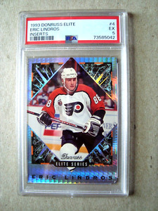 1993 Donruss Elite Series Eric Lindros #'d 9831/10000 PSA 5
