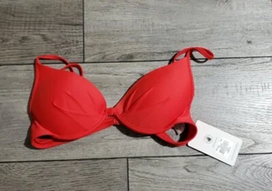 Body Glove Smoothies Greta Solid Molded Cup Push Up Underwire Bikini Top Sz XS - Picture 1 of 7