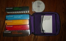 Pantone Guide Set of 5 with case color