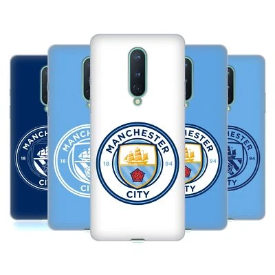 OFFICIAL MANCHESTER CITY MAN CITY FC BADGE GEL CASE FOR GOOGLE ONEPLUS PHONES - Image 1 of 4