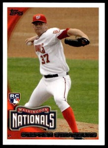 2010 Topps 661 Stephen Strasburg   Washington Nationals  UPD Baseball Card