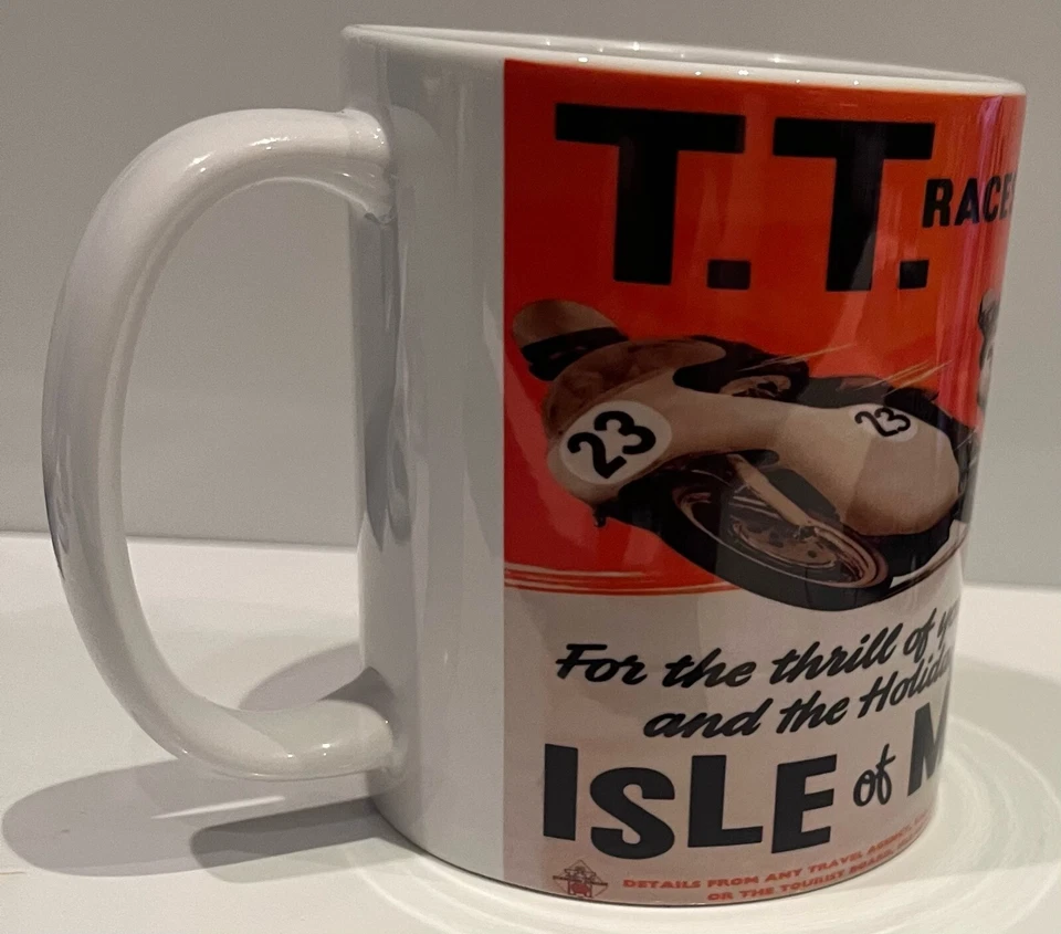 Isle of man mug, TT mug, Motorcycle mug, June TT mug, 1967 TT mug,