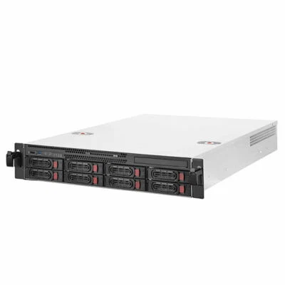 Silverstone SST-RM22-308 2U 8Bay Mini-SAS HD SFF-8643 12 Gb/s interface Rackmoun - Image 1 of 3