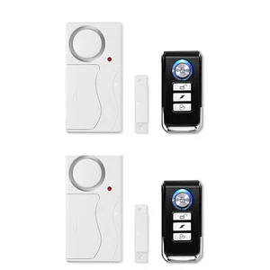 Door Open Sensor Magnetic Window Alarm Chime Entry Alert Business Entrance White - Picture 1 of 12
