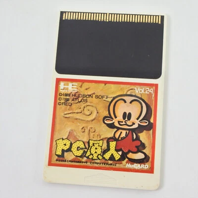 PC Engine Hu PC GENJIN Card Only 2012 pe - Image 1 of 3