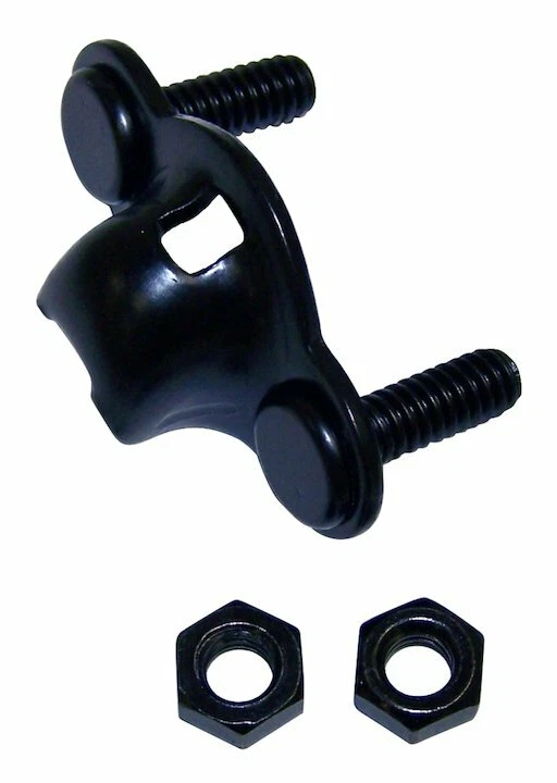 Se adapta a Jeep Willys MB CJ2A CJ3A CJ3B CJ5 CJ6 CJ7 CJ8 YJ pestillos de capó negro 55009 Foto 1 de 1