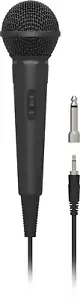 Behringer BC110 All-In-One Dynamic Vocal Microphone w/Cable & 1/4" TS connector - Picture 1 of 5