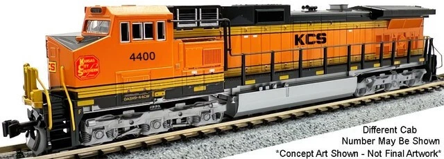 Kato ~ N Scale ~ C44-9W KCS #4401 ~ DC Version ~ 176-3520 - Image 1 of 1