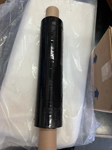 Heavy Duty Extended Core Black Pallet Stretch Wrap Shrink Wrap 400MM X 250M - Imagen 1 de 4