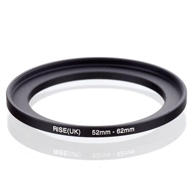 52mm to 62mm Step-up Step Up Camera Lens Filter Ring 52-62 52mm 62mm 52-62 MM - Image 1 of 3