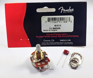 Genuine Fender 500K Split Shaft Pot CTS Guitar Volume/Tone Control Potentiometer - Picture 1 of 2