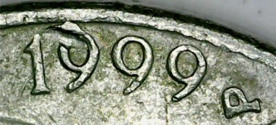 1999 P quarter with rare error in lettering! one-of-a-kind error!  - Image 1 of 2