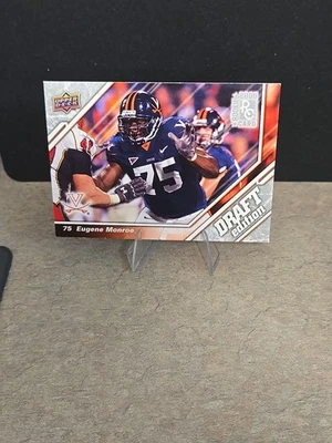2009 Upper Deck Draft Edition - Eugene Monroe #107 (RC) - Image 1 of 2