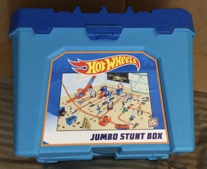 Hot Wheels Jumbo Stunt Box, 2 Builders Guides, Mostly Complete, 2 Cars, Clean - Picture 1 of 8