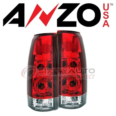 AnzoUSA Tail Light Set for 1989-1991 Chevrolet V3500 - Electrical Lighting dw Foto 1 de 4