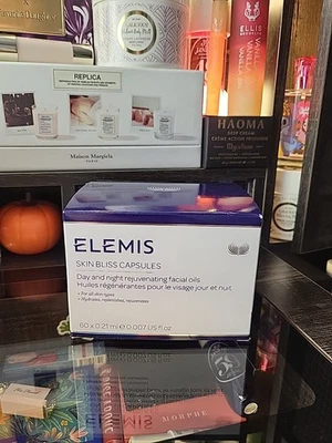 Elemis кожи блаженство капсулы омолаживающие масла для лица 60 капсул 0,21 мл подлинный новый! - Изображение 1 из 4